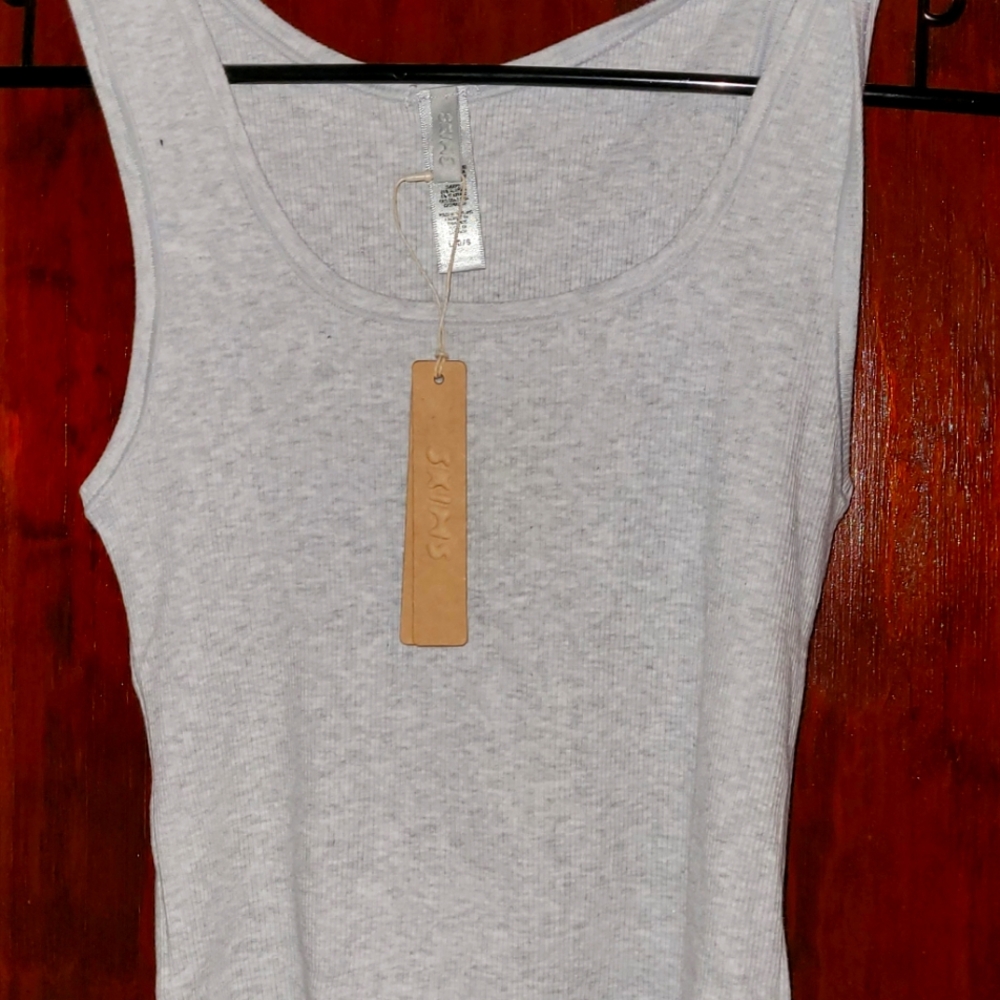 Skims Women's Gray Tank Top